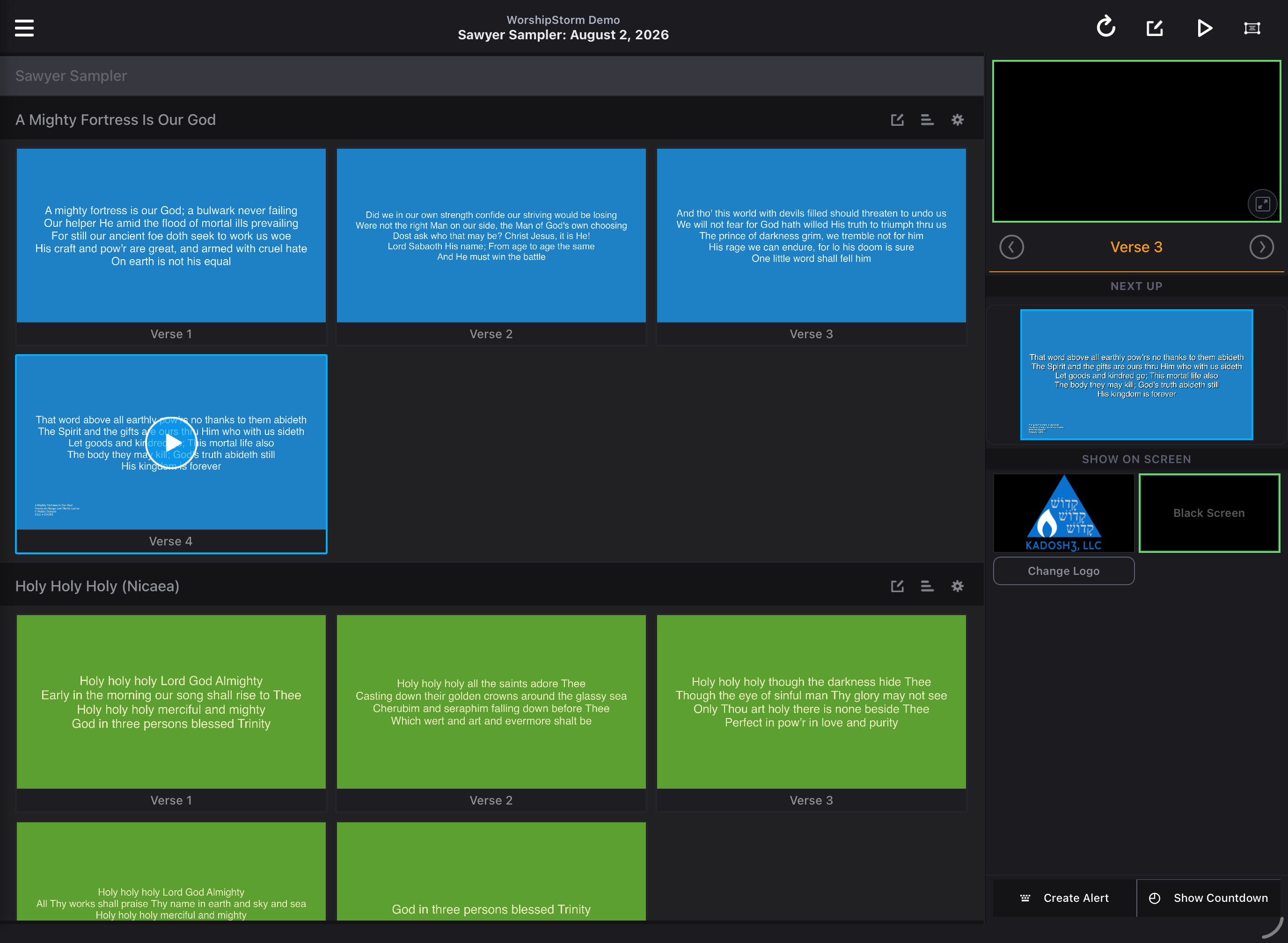 The plan with the output blacked out